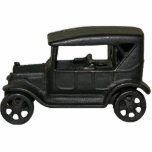 Model T Keychain<br><div class="desc">Acrylic photo sculpture keychain of an image of a vintage cast-iron Model T auto. See matching acrylic photo sculpture magnet,  ornament and sculpture. See the entire Roaring 20s Keychain collection in the SPECIAL TOUCHES | Party Favors section.</div>
