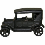 Model T Ornament<br><div class="desc">Acrylic photo sculpture ornament of an image of a vintage cast-iron Model T auto. See matching acrylic photo sculpture keychain,  magnet and sculpture. See the entire Roaring 20s Ornament collection in the SPECIAL TOUCHES | Party Favors section.</div>