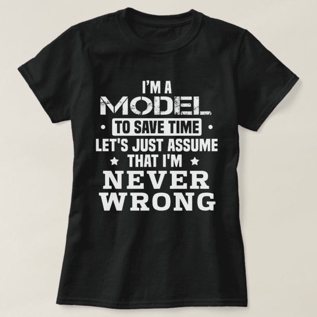 Model T-Shirt (Design Front)