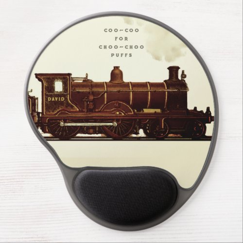 Model Train Gel Mouse Pad