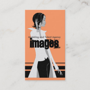 Modeling and Talent Agency Business Cards {Pink}