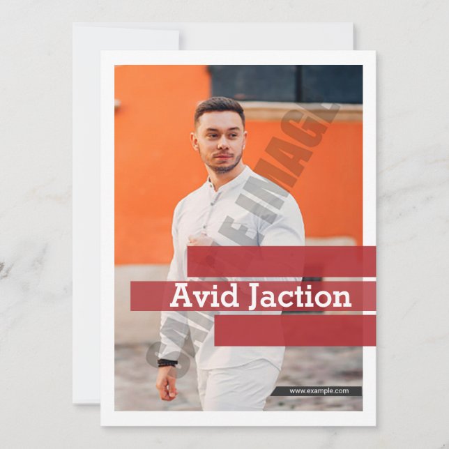 Modeling Comp Card (Front)