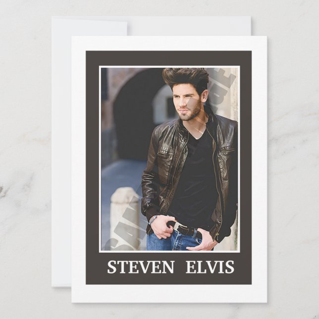 Modeling Comp Card (Front)