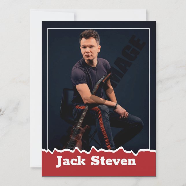 Modeling Comp Card (Front)