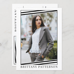 Modeling Comp Card 2 Photo 2 Sided 5.5x7.5