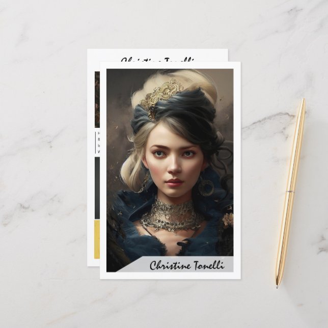 Modeling Comp Card Template (Front/Back In Situ)