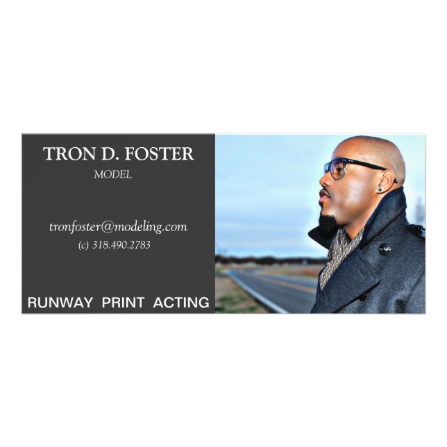 Modeling Rack Card (Front)