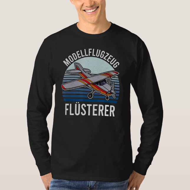Modellflugzeug Rc Plane Hobby Modellbauer 2 T-Shirt (Front)