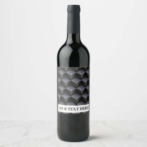 Modelo Garrafa de vinho Wine Label