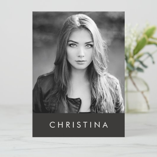 Models and Actors Headshot Comp Card (Standing Front)