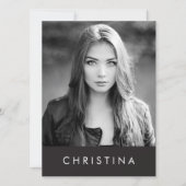 Models and Actors Headshot Comp Card (Front)