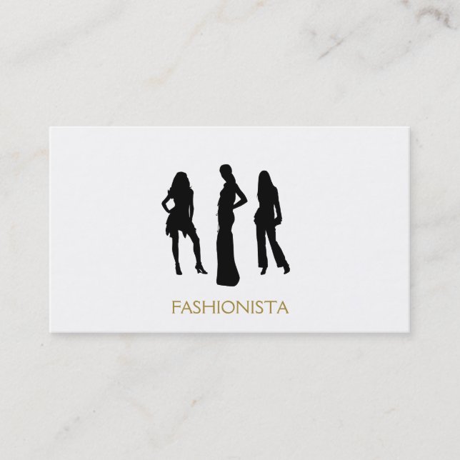 Models Business Card (Front)