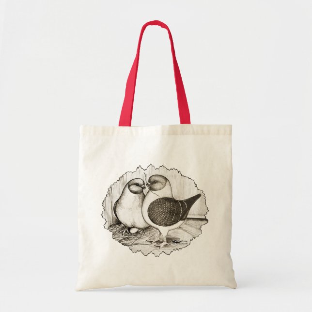 Modena Gazzi Pigeons Tote Bag (Front)