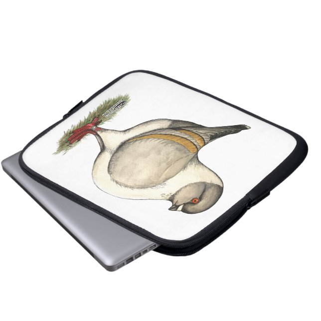 Modena Silver Gazzi Laptop Sleeve (Front Bottom)