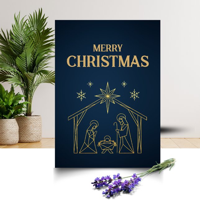 Moder and Minimal Christmas Card Design (Creator Uploaded)