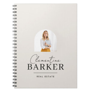 Moder arch photo Business Branding Notebook