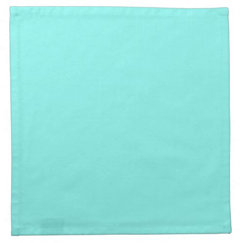 moder chic minimalist monogram turquoise aqua blue cloth napkin