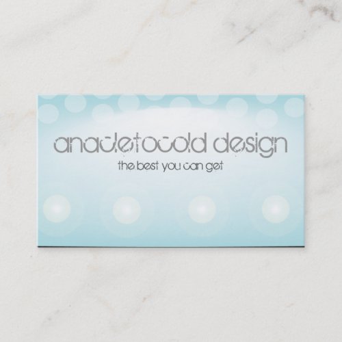 moder lights tech circles bussiness card business card template