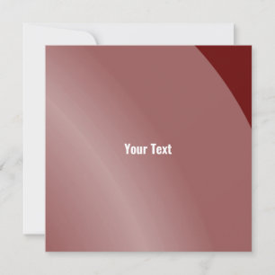 Moderate Bordeaux Modern Shaded Qr Code Card