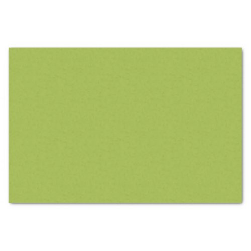  Moderate lime green solid color yellow_ green Tissue Paper