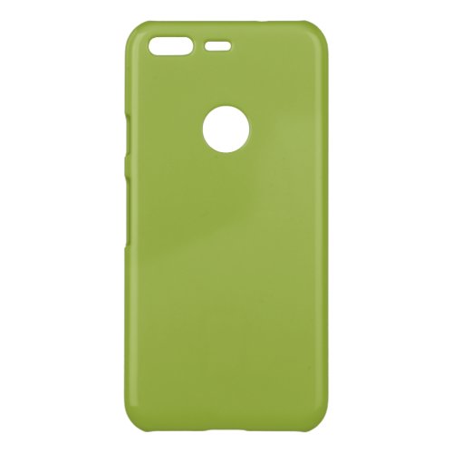  Moderate lime green solid color yellow_ green Uncommon Google Pixel Case