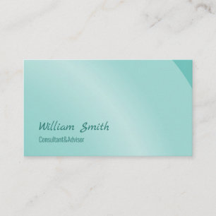 Moderate Watercolor Modern Neat Shaded Business Card