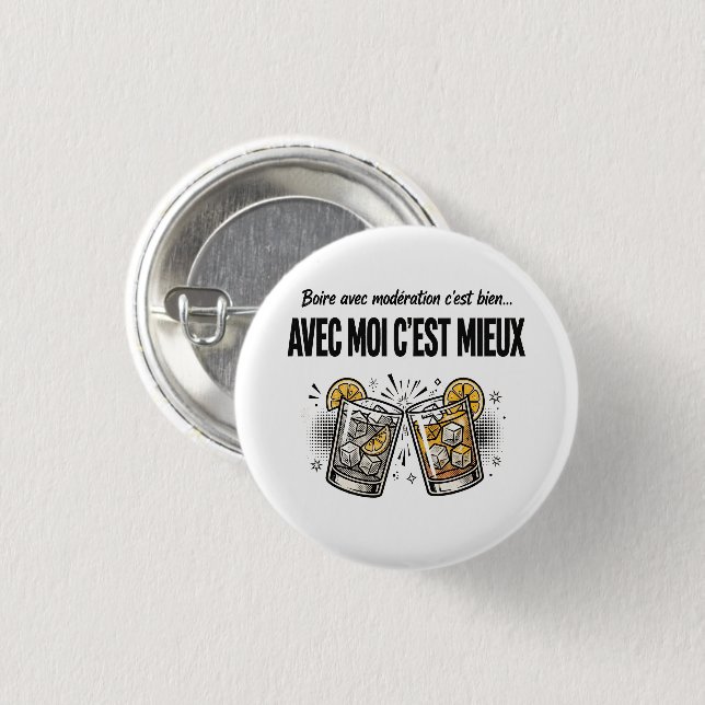 Moderation badge button (Front & Back)