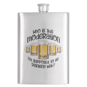 Moderation (in drinking) flask