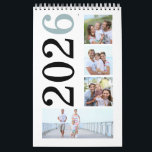 Modern 17 Family Photos Bold Typography 2026 Calendar<br><div class="desc">Modern 17 Family Photos Bold Typography 2026. We take so many photos these days and it's a shame most of them get left on our camera roles rarely to be seen. So why not share some of your favorite moments from your year with this photo gift for your family to...</div>