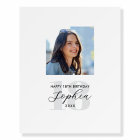 Modern 18th Birthday Guest Signing Board