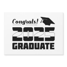 Modern 2025 Graduate Invitation Congrats!