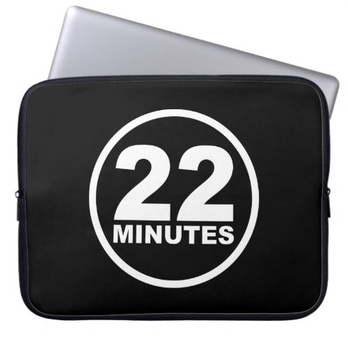 Modern _ 22 Minutes Laptop Sleeve