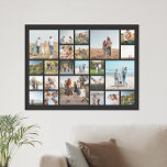 Modern 23 Photo Collage Poster<br><div class="desc">Create your own personalized photo collage poster featuring 23 of your favorite photos.</div>