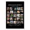 Modern 25 Photo Collage Memorial Foam Board