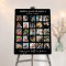 Modern 25 Photo Collage Memorial Foam Board