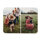 Modern 2 Family Photo Collage | Design Your Own Magnet Modern 2 Family Photo Collage | Design Your Own Magnet