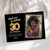 Modern 30th Adult Birthday Photo