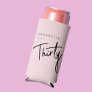 Modern 30th Thirty Thirtieth birthday party Seltzer Can Cooler