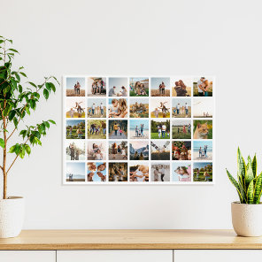 Modern 35 Photo Collage Acrylic Print