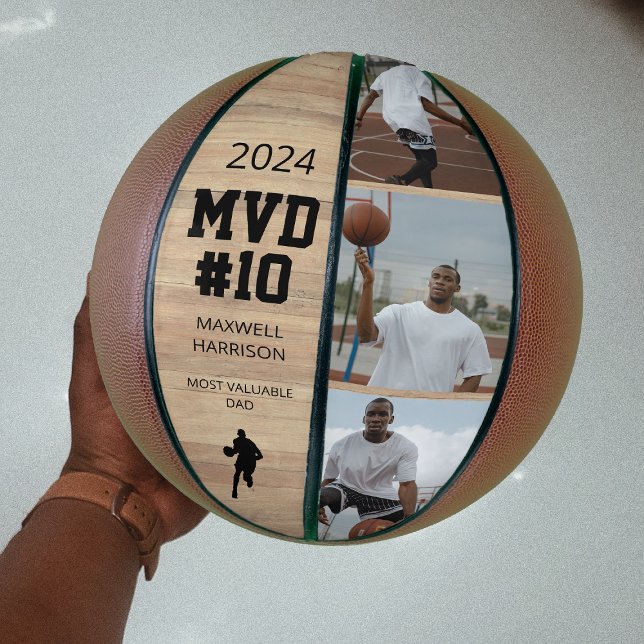 Modern 3 Photo Collage | MVP Basketball (Creator Uploaded)