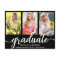 Modern 3 Photo Graduation Party Invitation B