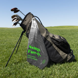 Modern 40th 50th Birthday Father's day Golf Dad Towel