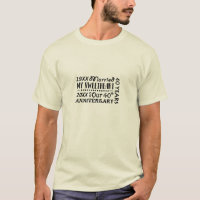 Modern 40th Wedding Anniversary Fun Dated Gift