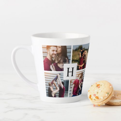 Modern 5_Photo Collage Latte Mug