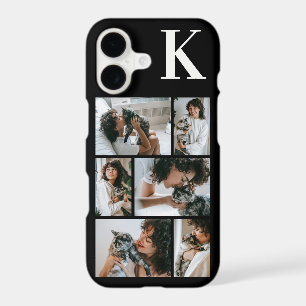 Modern 6 Pet Photo Black iPhone 17 Case
