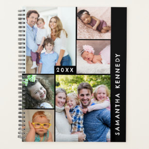 Modern 6 Photo Collage Family Pictures 2023 Planne Planner