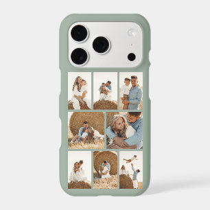 Modern 8 Photo Sage Green iPhone 17 Pro Case