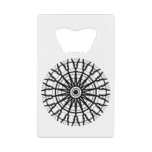 MODERN _A kaleidoscope ROSE CIRCLE _COLOR _BLACK