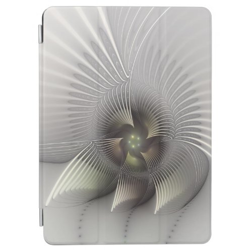 Modern Abstract 3D Shape Fractal Art iPad Air Cover