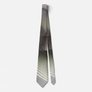 Modern Abstract 3D Shape Fractal Art Neck Tie